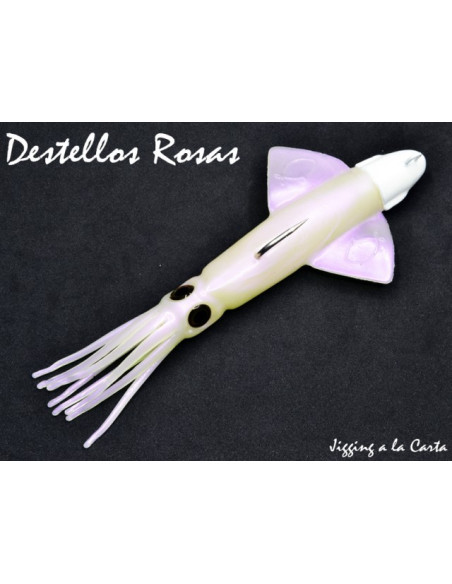 Calamar 200g Destellos Reales Rosas